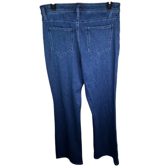 Coldwater Creek Classic Fit Jeans Stretchy High Rise Denim Size 8 Dark Wash - Picture 9 of 9